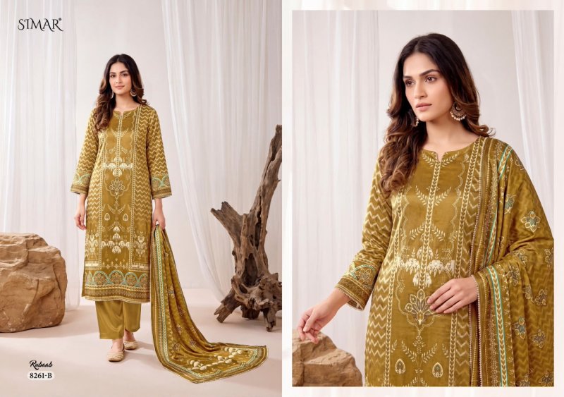 Rubaab By Glossy Gajji Silk Digital Print Salwar Kameez